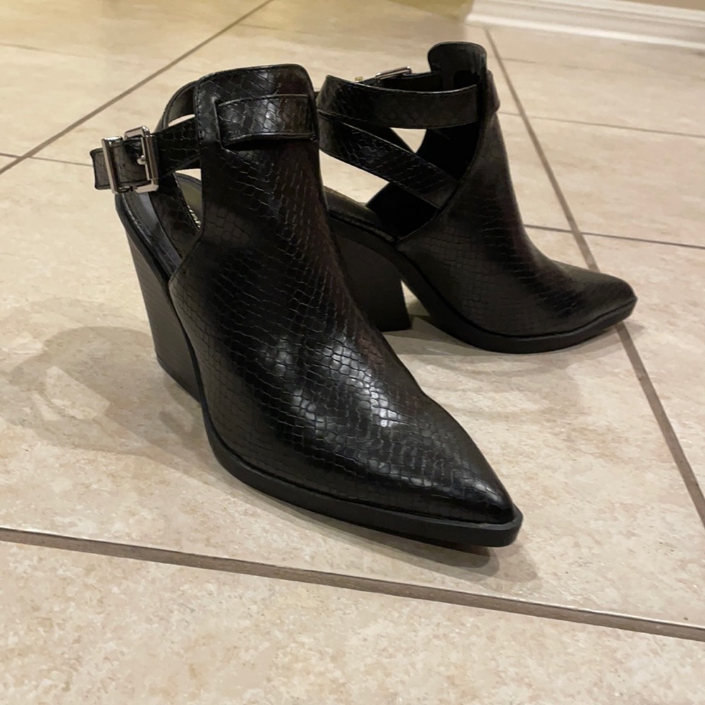 New worn boots